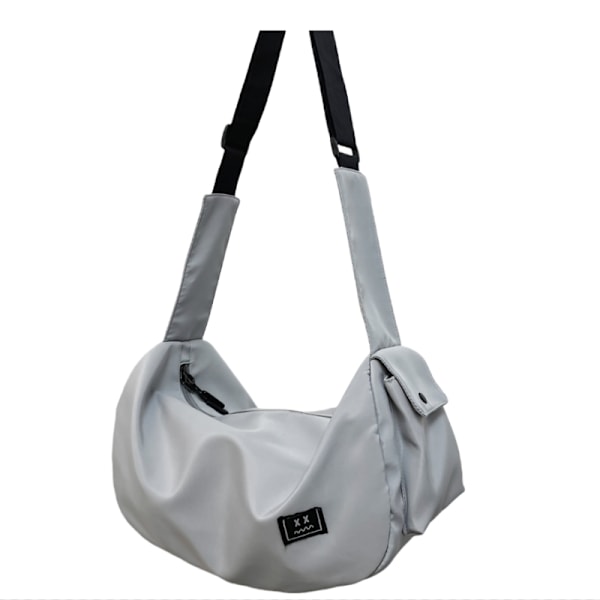 Sportgymnastikväska med stor kapacitet, Crossbody-reseväska Grå