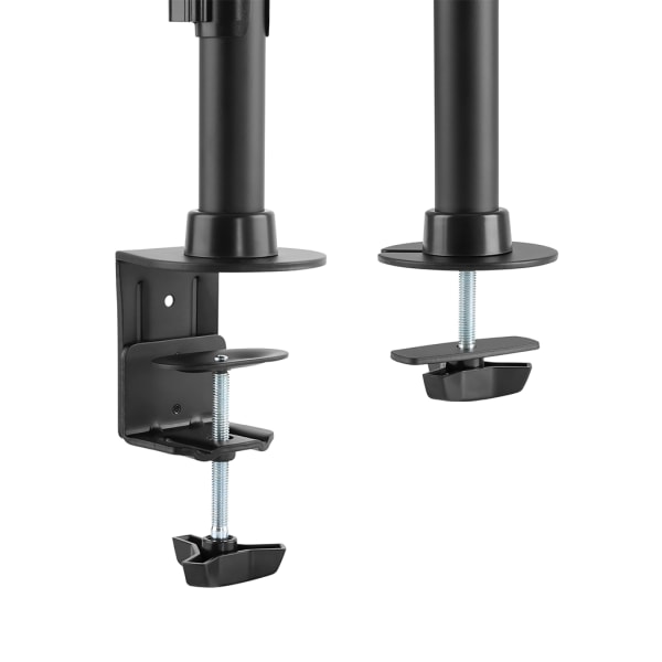 OFFICE Quad Desk Mount, tilt, swivel, rotate, 13"-27"