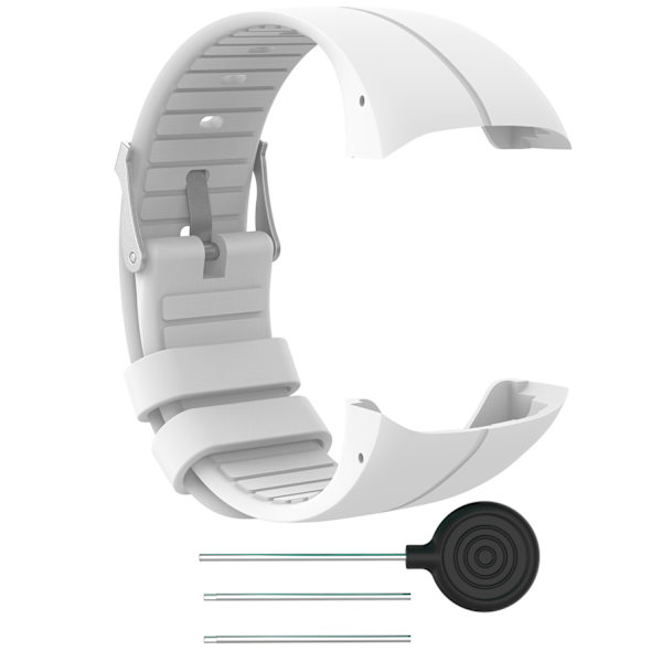 Klockarmband Polar M400/M430 Vit S