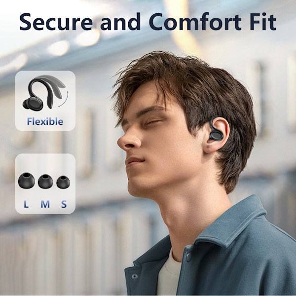 SP66 Mustat Bluetooth-kuulokkeet: Langaton äänentoiston vapaus