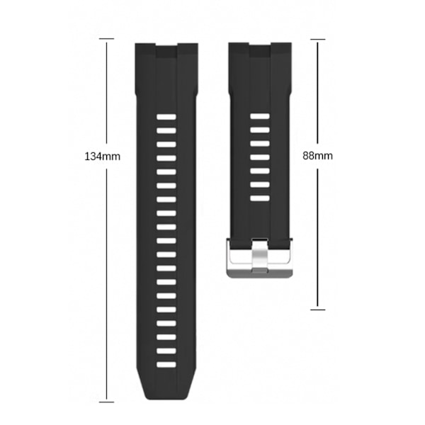 Klockarmband i Silikon Huawei Watch GT Cyber Svart
