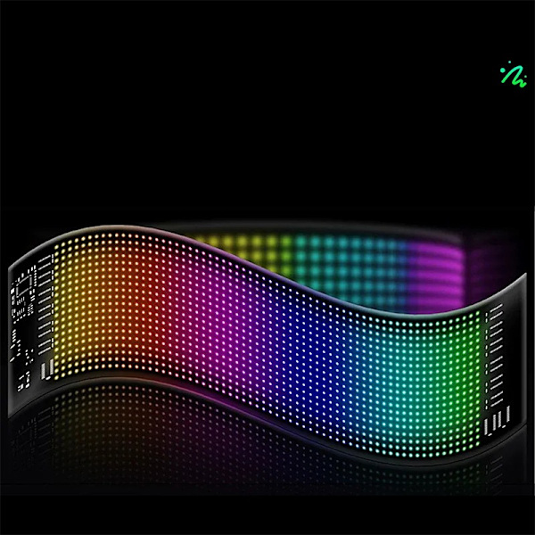Bil Ambient Light Car Soft Screen (Devil's Eye) Smart Soft Screen - Tilpas din bil med stil! S S