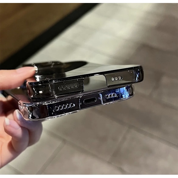 Ultratunt genomskinligt skal för iPhone 15 Pro Max