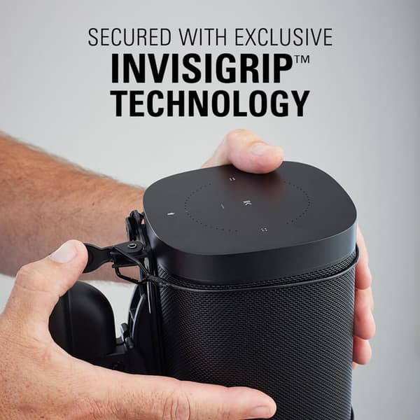 Wall Mount for Sonos One SL Play:1 Play:3 Pair Black