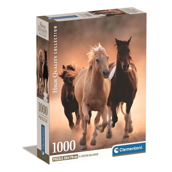 Palapeli 1000 Pcs CB High Quality Collection Running Horses