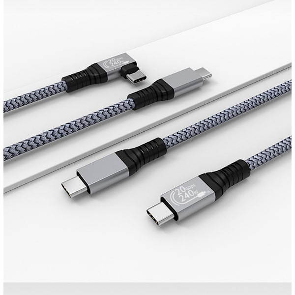 USB C-Kabel 240 W, USB 3.2-Kabel (20 Gbps) MultiColor 1 m MultiColor 1 m