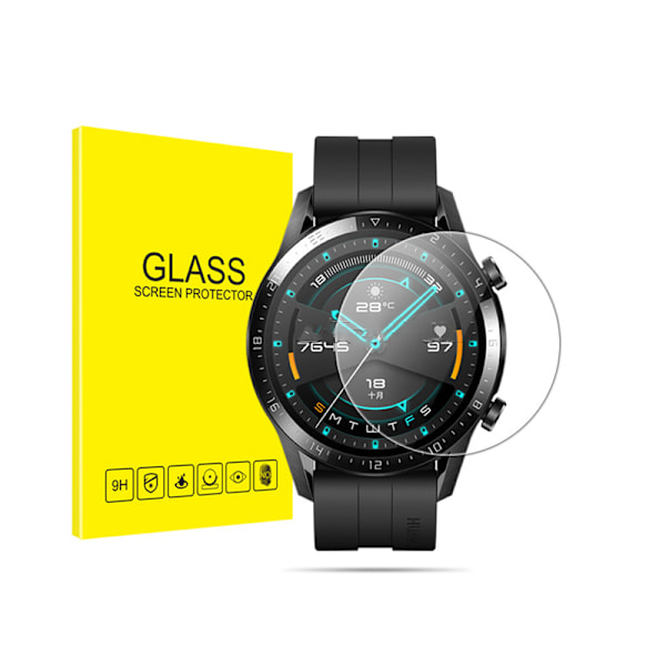Huawei GT3 46mm näytönsuoja - 2 kpl karkaistua lasia