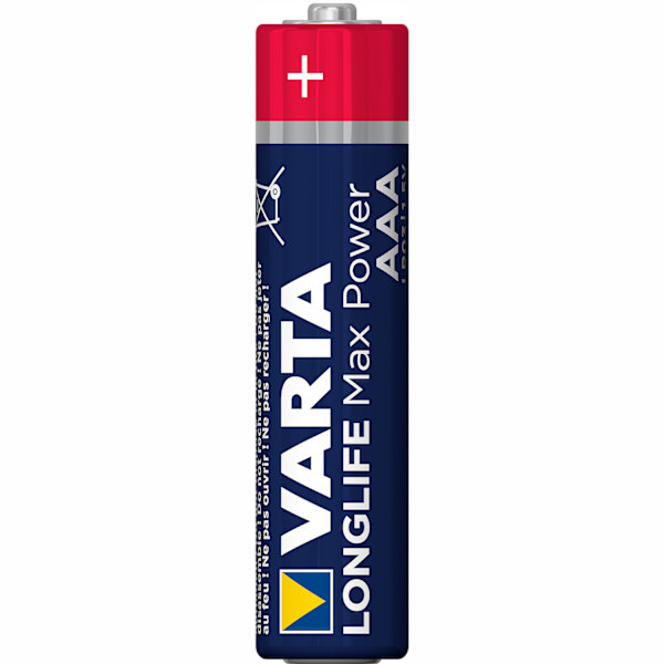Longlife Max Power AAA / LR03 Batteri 4-pack