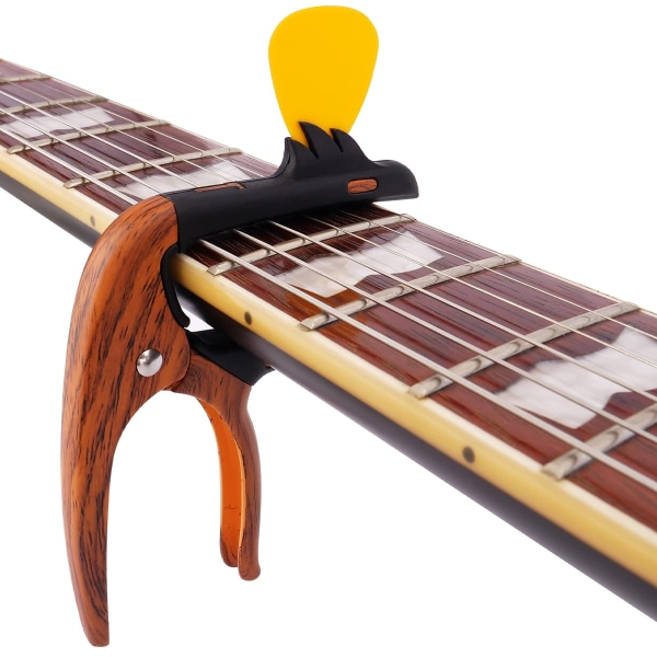 Gitarr Capo Svart
