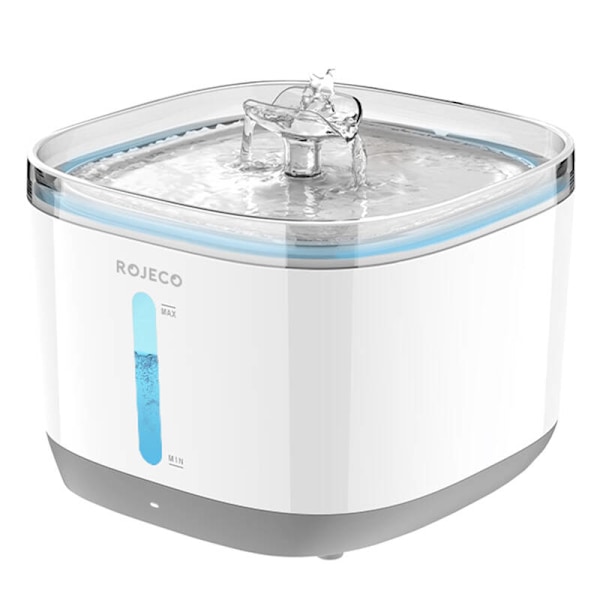 Rojeco Wireless 2.5L smart kæledyrsfontæne/drikker