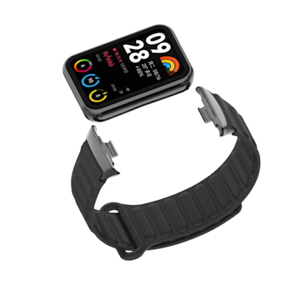 Silikone urrem til Xiaomi Band 9/8 Pro Sort