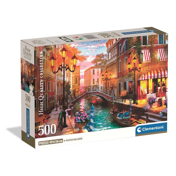 Pussel 500 Pcs CB High Quality Collection Sunset Over Venice