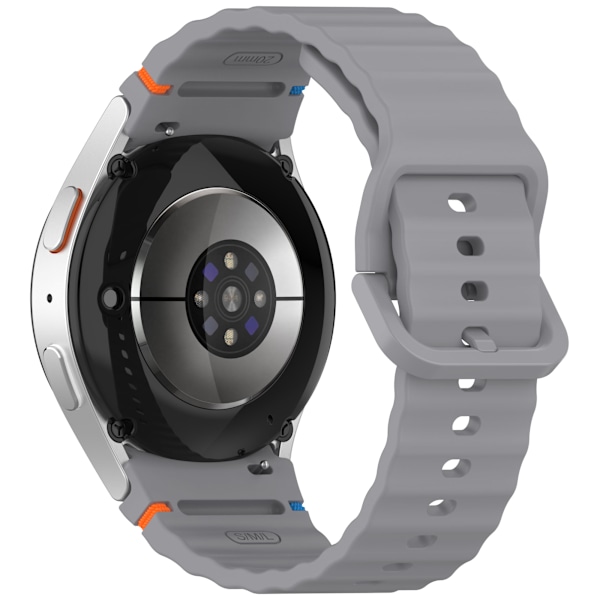 Samsung Watch 7.6 Vågigt sytt armband Grå
