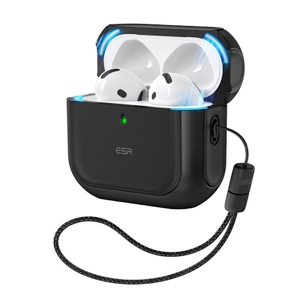AirPods 4 Orbit Hybrid -kotelo (musta)