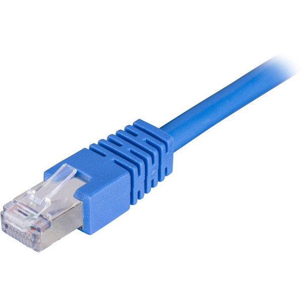 F/UTP Cat6 patch cable 1m, blue