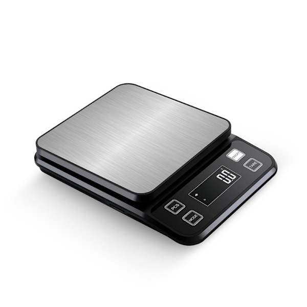 Digital køkkenvægt - Vandtæt og præcis 5 kg/0,1 g