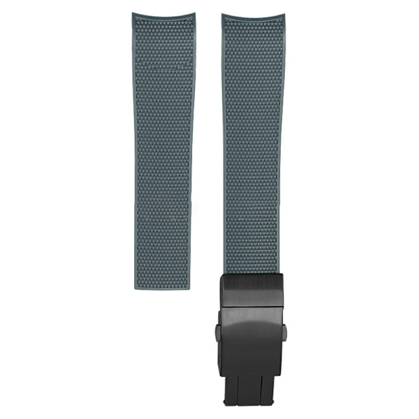 Klockarmband för Longines Conquest L3.742 642 781 782 - 21mm Grå+svart