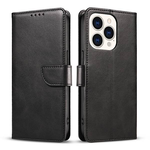 Skyddande PU-läderfodral för iPhone med kortplatser iPhone 13