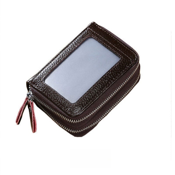 Pung/kortholder med RFID-beskyttelse kaffe
