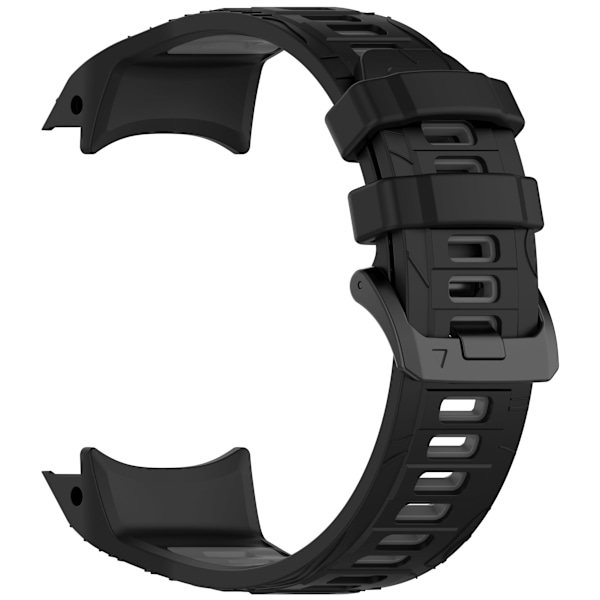 Garmin Instinct 3 Kaksivärinen silikoni kellon ranneke model 1 Harmaa