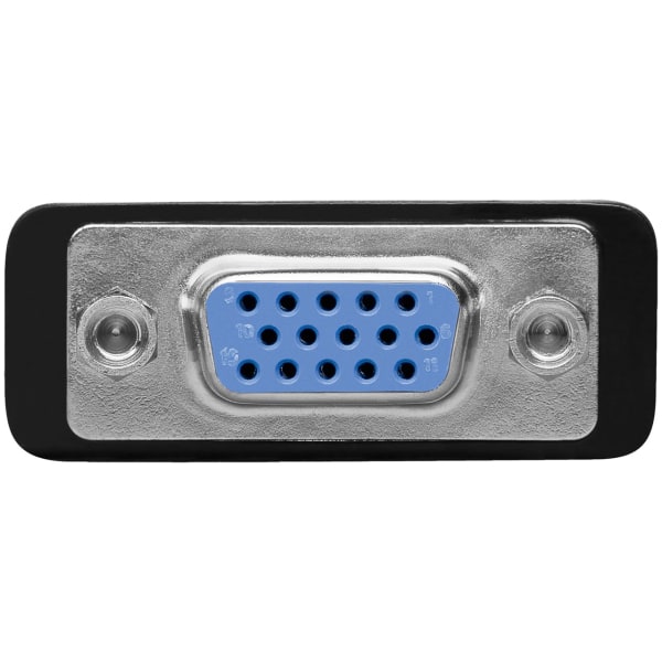 Analog DVI-I/VGA-adapter, Guldpläterad