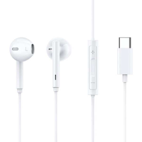 Mcdodo HP-7500 langalliset kuulokkeet, USB-C (valkoinen)