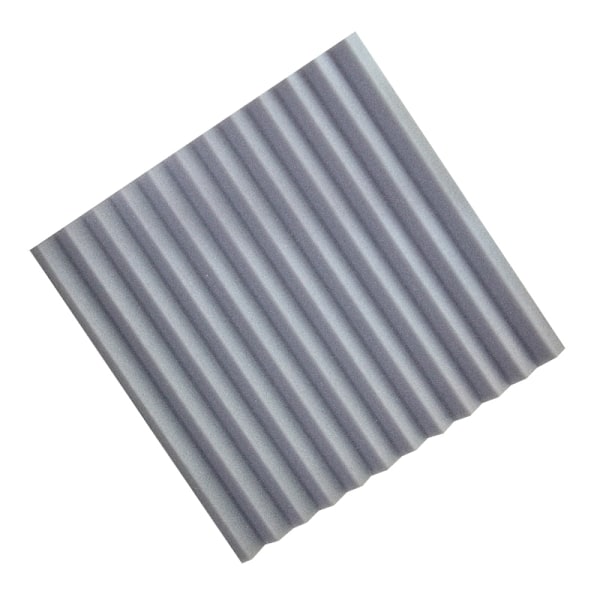 Lydabsorberende skumpaneler Grey 24-pack M Grey M