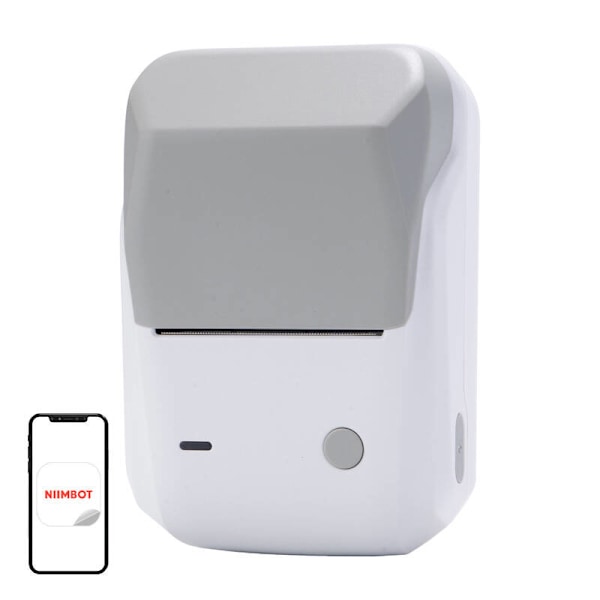 Niimbot B1 Mobile Thermal Label Printer Harmaa