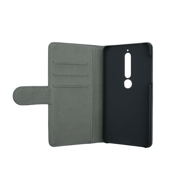 Mobilfodral 3 Kortfack Svart - Nokia 6.1 (Nokia 6 2018)