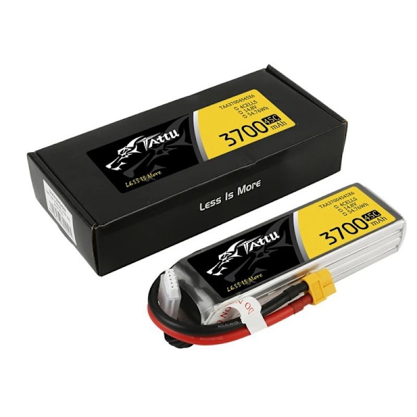 Batteri Tattu 3700mAh 14,8V 45C 4S1P