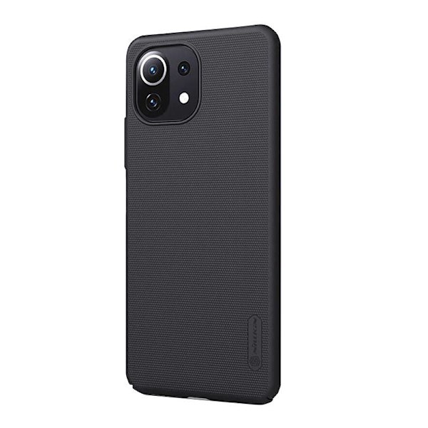 Nillkin Super Frosted Shield-fodral för Xiaomi 11 Lite 4G/5G (svart)