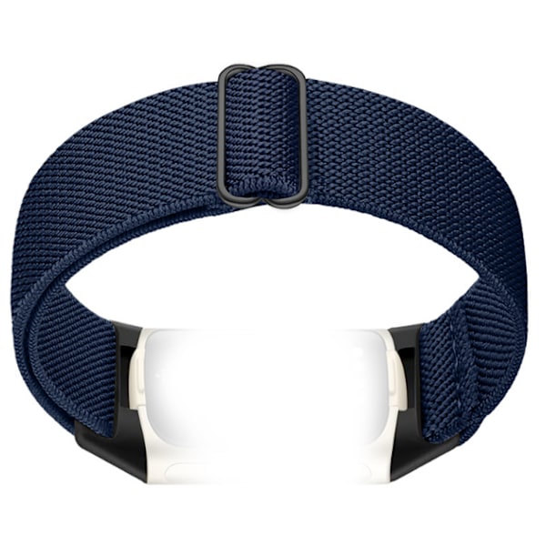 Klockarmband i Nylon för Fitbit Charge 5/6 Marinblå