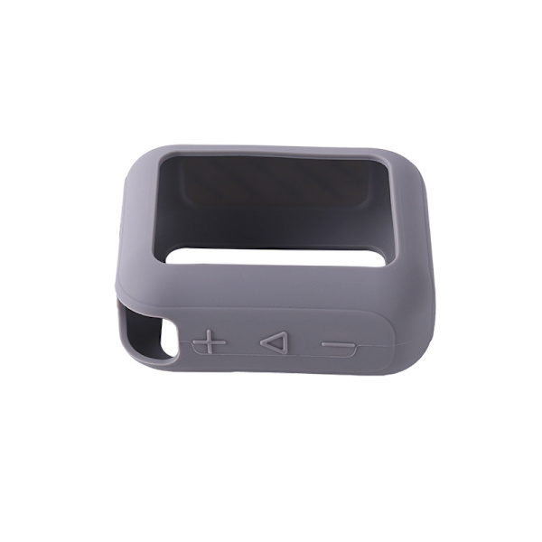 JBL GO4 silikonfodral med karbinhake Silver