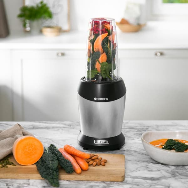Nutrition Blender 1000W MB100 musta/hopea
