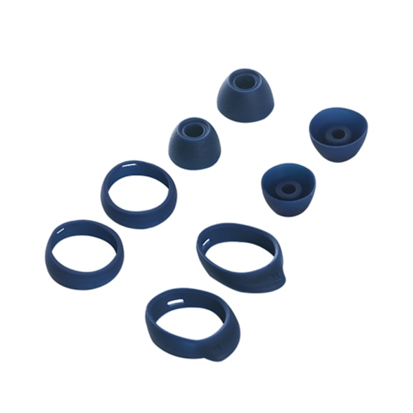 8-pack öronkuddar för Samsung SM-R170 Galaxy Buds Svart