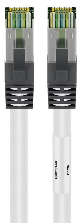 CAT 8.1 Patchkabel, S/FTP (PiMF), vit