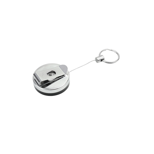 INF Udtrækkelig nøglering med yo-yo funktion og snor 62 cm 1 pack