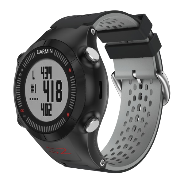 INF Klockarmband för Garmin Approach S2 - Svart / Grå