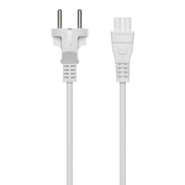 Earthed device cable, straight CEE 7/7 > IEC C5, 3m