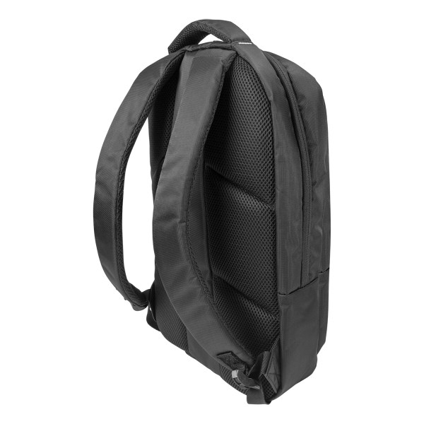 Backpack, for laptops up to 15.6", polyester, black