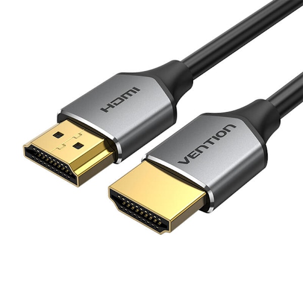Erittäin ohut HDMI-kaapeli tuuletus ALEHD 0,5m 4K 60Hz (harmaa)