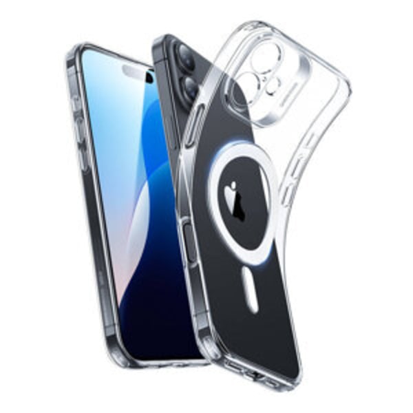 Zero Clear Case (HaloLock) ESR-kotelo iPhone 16 Plus:lle (kirkas)