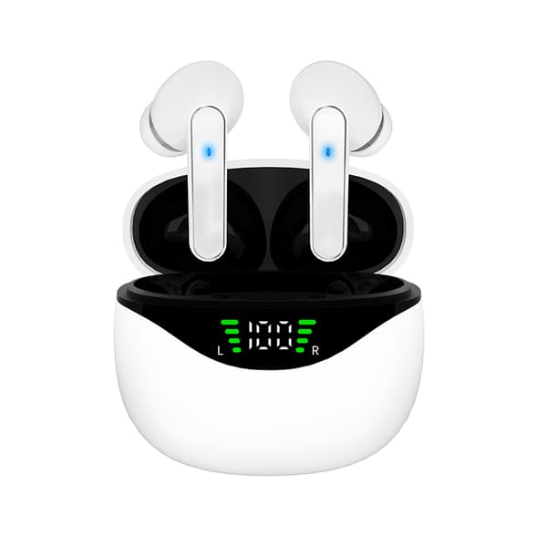 Langattomat 5.4 Bluetooth -kuulokkeet DP4, pitkä akunkesto White White