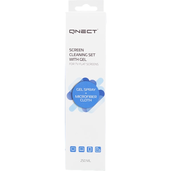 Screen Clean Set Spray, Gel 250 ml + microfiber