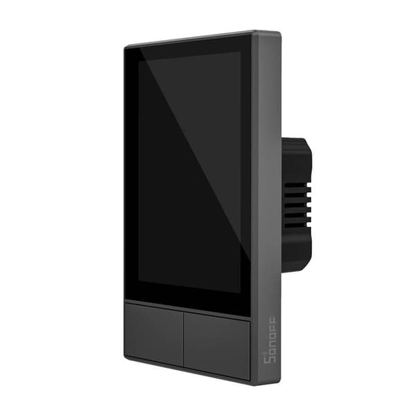 Älykäs WiFi-ohjauspaneeli SONOFF NSPanel (musta, 120 mm)