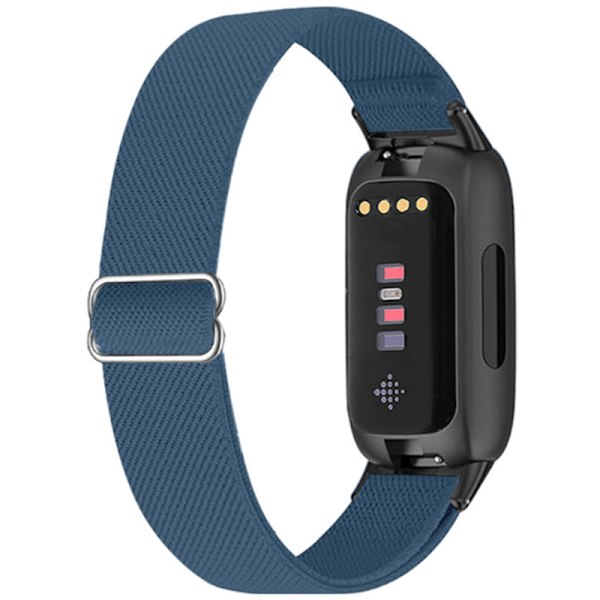 Fitbit Inspire 3 Armband i Elastiskt Nylon Marinblå