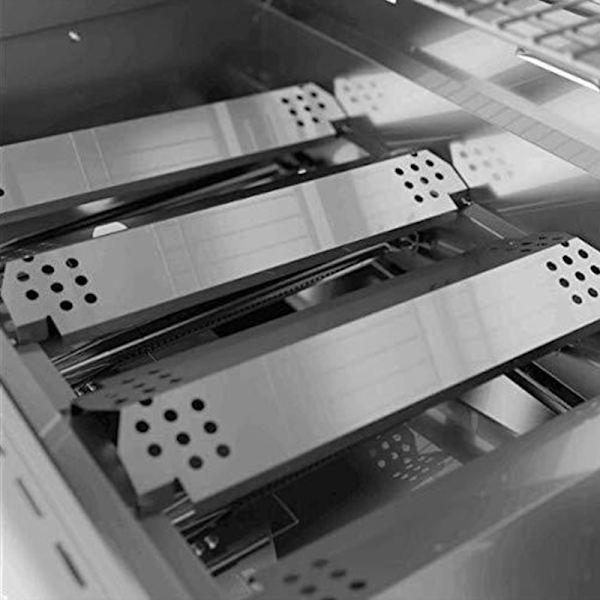 5-pack Värmeplatta Ersättning för Gasolgrill - Silver