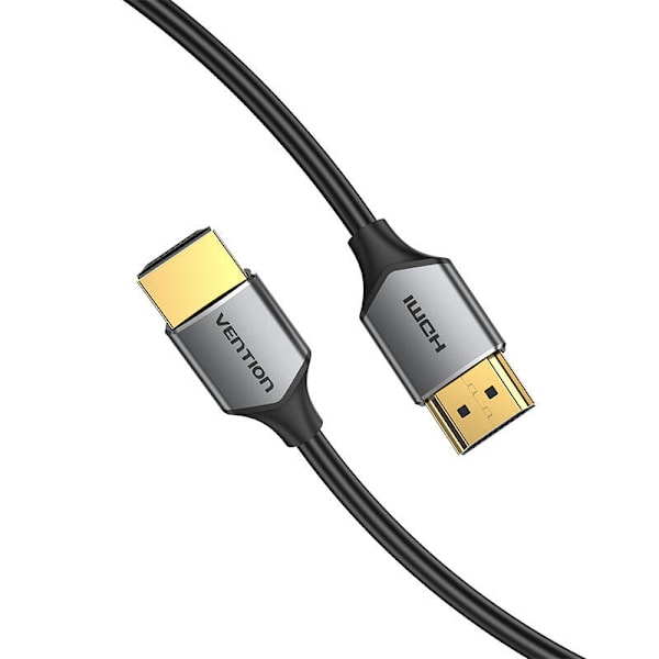 Erittäin ohut HDMI-kaapeli tuuletus ALEHD 0,5m 4K 60Hz (harmaa)
