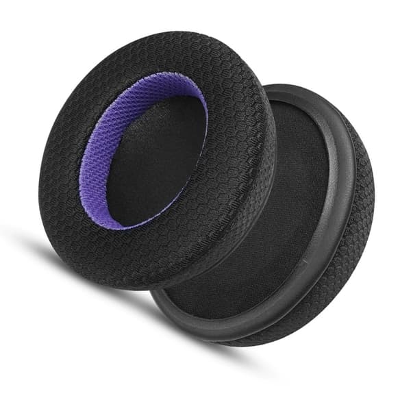 Udskiftningsørepolstring til Razer Kraken X-hovedtelefoner - Sort/Lilla