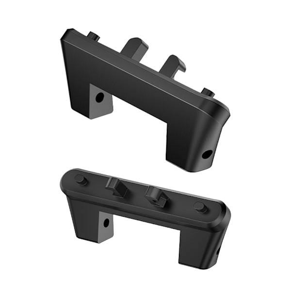 Triple-Bead klockarmskontakt (2-pack) Svart